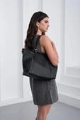 Çift Askılı Omuz Çantası Siyah thumbnail 1
