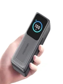 30000mAh 140W Hızlı Şarjlı TFT Ekranlı Kendinden Type-C Kablolu 2Type-C 1USB Girişli Powerbank thumbnail 4