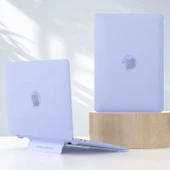 MacBook Pro 14.2 Kılıf – 2025 M5 Pro/Max Standlı Mat Şeffaf Sert Kapak Isı Dağıtımlı İnce Tasarım thumbnail 7