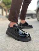 KB-X6 Kuback Kömür Rugan Günlük Erkek Ayakkabı thumbnail 3