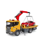 Bruder Scania 560R Çekici Ve Roadster Araba BR03552 thumbnail 4