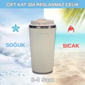 500 ml Paslanmaz Çelik Bardak Termos Çift Katmanlı thumbnail 2