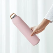 Paslanmaz Çelik Bardak kapaklı, Tutacaklı, Mat Gövdeli Termos 400 ml thumbnail 8