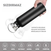 750 ml Paslanmaz Çelik Tutacaklı Termos Matara -Vakumlu Sızdırmaz thumbnail 5