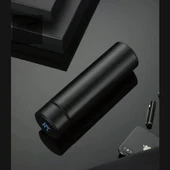 Çelik Dijital Led Sıcaklık Göstergeli Akıllı Termos Matara 400 ml thumbnail 4