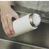 Paslanmaz Çelik Bardak Mug Termos 350 ml  Çift Katmanlı, Sızdırmaz Kapaklı thumbnail 8