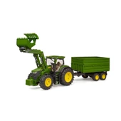 Bruder John Deere 7R 350 Kepçeli Traktör Ve Römork BR03155 thumbnail 1