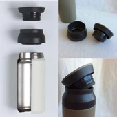 Paslanmaz Çelik Bardak Mug Termos 350 ml  Çift Katmanlı, Sızdırmaz Kapaklı thumbnail 9