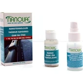 2 Li Set Hidrofobik  Yağmur Kaydırıcı Cam Su İtici - Buğu Önleyici Sprey thumbnail 3