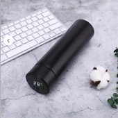 Çelik Dijital Led Sıcaklık Göstergeli Akıllı Termos Matara 400 ml thumbnail 6
