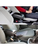 Renault Megane 2 Araca Özel Kol Dayama Kolçak Siyah 2003-2011 arası modellere uyumlu Niken thumbnail 4