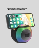 RGB Işıklı Taşınabilir Kablosuz Bluetooth Hoparlör thumbnail 2