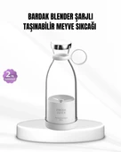 Şarjlı Portatif Blender – Gıda Sınıfı Malzeme, 10 Kullanımlık Pil, Mini Boy ve Hafif Tasarım thumbnail 1
