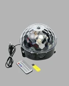 RGB LED Disko Topu Projektör – Ev Partileri, Doğum Günleri ve Eğlence İçin Işık Şovu thumbnail 2