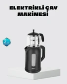 Sinbo Elektrikli Çay Makinesi 1.7 L Su Isıtıcı ve Cam Demlikli Güvenli Kullanım - 1