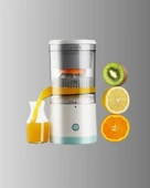 Taşınabilir Şarjlı Katı Meyve Sıkacağı – 45W Güç, 18000 RPM Hız, 400 mL Kapasite thumbnail 3