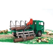 Bruder Man Kütük Taşıyıcı Kamyon BR02769 thumbnail 2