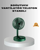 Şarjlı Katlanabilir Mini Fan – 3 Kademe Hız Ayarı, Taşınabilir Tasarım thumbnail 1