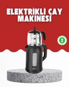 Sıcak Tutma Özellikli 2’si 1 Arada Çay Makinesi ve Su Isıtıcı - 1