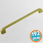 Mobilya Mutfak Çekmece Dolap Dolabı Kulbu Kulpu Kulpları (192 mm - 19.2 cm) Mat Gold Metal thumbnail 1