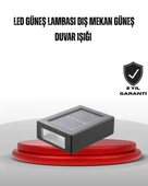 Güneş Enerjili Su Geçirmez LED Duvar Lambası thumbnail 1