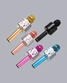 Kablosuz Bluetooth Karaoke Mikrofon  Yankı Efektli thumbnail 5