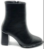 Feles Dikiş Detaylı Klasik Topuklu Kadın Bot thumbnail 2