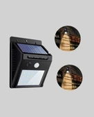 Solar Güçlü LED Dış Mekan Lambası – Güneş Enerjisiyle Şarj Olan Sensörlü Bahçe Işığı thumbnail 4