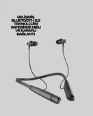 Bluetooth 5.3 Boyun Bantlı Kulaklık – Oyun ve Müzik Modu, SD Kart Desteği thumbnail 5
