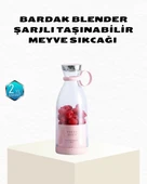 Kablosuz Taşınabilir Mini Blender – USB Şarjlı, 1200mAh thumbnail 1