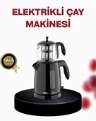 Cam Demlikli 20 Bardak Kapasiteli Elektrikli Çaycı - 1