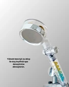 Döner Pervaneli El Duşu Başlığı – Su Tasarruflu, Basınç Artırıcı, Yağmur Etkili thumbnail 3