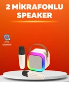 Ses Efektli Mikrofonlu Kablosuz Karaoke Sistemi thumbnail 1