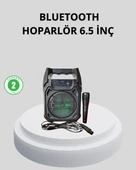 Taşınabilir Bluetooth Hoparlör – FM Radyo, USB, SD Kart ve TWS Özellikli thumbnail 1
