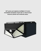 100 LED Güneş Enerjili Bahçe Lambası – PIR Sensörlü, IP65 Su Geçirmez Dış Mekan Aydınlatma thumbnail 3