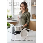 Süt Taşırmaz Seramik – Seramik Süt Taşı - Kaynamayı Önleyen Akıllı Mutfak Yardımcısı - 1