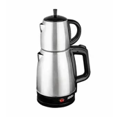 SİNBO STM-5831 ELEKTRİKLİ ÇELİK ÇAY MAKİNESİ ÇAYCI 1.7LT + 0.7LT ÇAY SÜZGEÇLİ (5314) - 1