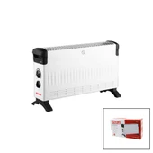 İTİMAT CH-2020UM KÜÇÜK BOY KONVEKTÖR ISITICI - SOBA ELEKTRİKLİ TURBO ISITMA 3-KADEME ISI AYARLI TERMOSTAT=750-1250-2000W (5314) - 1