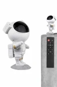 Gece Lambası Astronot Bluetooth Hoparlörlü Galaksi Işık Projektörü thumbnail 4