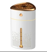 1000 ML Ultrasonik Hava Nemlendirici Işıklı Buhar Makinesi Ve Aroma Difüzörü (5314) - 3