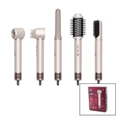 ROSE GOLD AİR BRUSH 5İN1=BUKLE-HACİMLE-DÜZLEŞTİR-2-FIRÇA SAÇ KURUTMA - ŞEKİL MAKİNESİ 1300W3-KDM.HIZ - DERECE SHD-1729 (5314) - 1