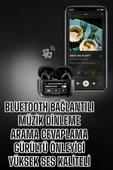 Yeni Nesil Bluetooth Kulaklık Ekranlı Yüksek Ses Kaliteli Uzun Şarj Süreli thumbnail 1