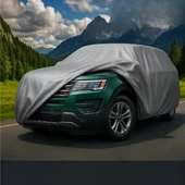 BUFFER® Su Geçirmez Yağmur,Kar,Dolu Koruyucu Sedan Araçlara Uyumlu Oto Araba Brandası-Araç Örtüsü thumbnail 2