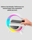 2025 Yeni Seri 15W Kablosuz Şarjlı LED Atmosfer Lambası thumbnail 3