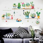 Raf Tasarımlı Karışık Dizaynlı Yapışkanlı Sticker Seti (5314) - 1