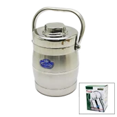 METAL KOVA 3LÜ SEFER TASI SAKLAMA KABI 1.6LT (5314) - 1