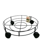 METAL - SİYAH TÜP ÇEK DAMACANA ALTLIK (5314) - 1