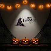 Happy Halloween Temalı Duvar Stickerı thumbnail 1