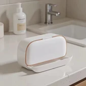 Kapaklı Ve Drenaj Bölmeli Duvara Monte Sabunluk thumbnail 4