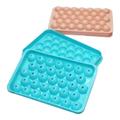 33LÜ MİNİ TOP BUZLUK RENKLİ PLASTİK (5314) - 1